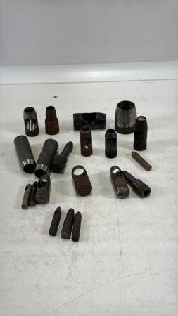 ASSORTED LOT OF GASKET PUNCHES
