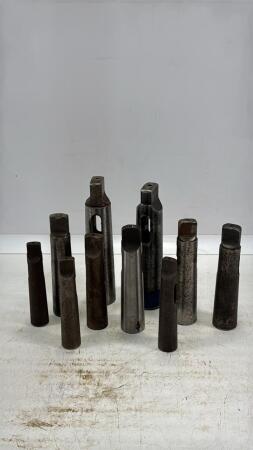 APPROX. 10 MORSE TAPER SLEEVES