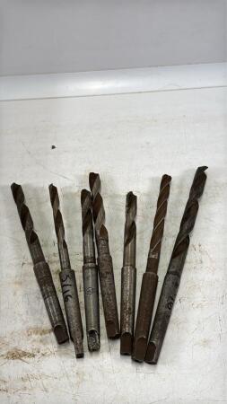 ASSORTED TAPERED SHANK DRILL BIT LOT