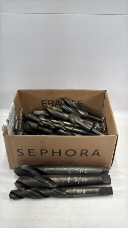 ASSORTED LOT OF LARGE DRILL BITS