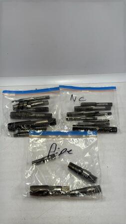 ASSORTED LOT OF TAPS