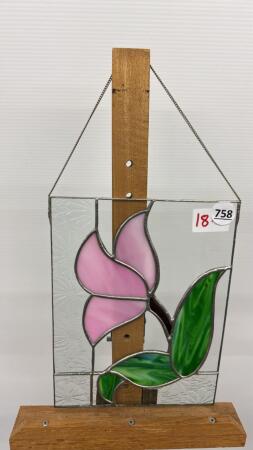 STAINED GLASS SUN CATCHER