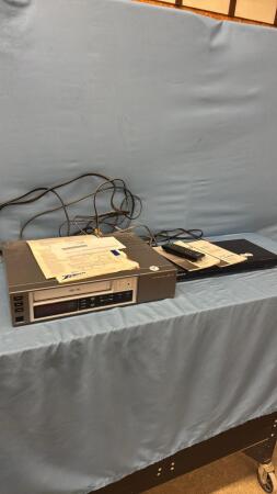 SONY CD/DVD PLAYER & ZENITH VCR PLAYER