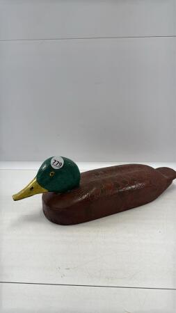 WOODEN MALLARD DUCK DECOY