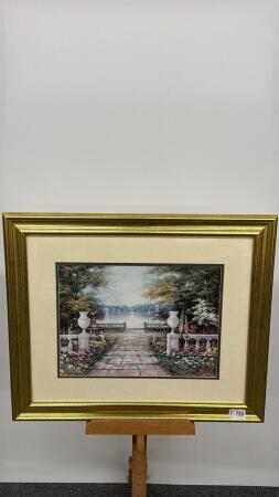 GARDEN BY THE SEA PRINT