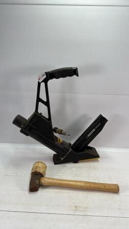 PNEUMATIC FLOOR NAILER MODEL FS-50 WITH HAMMER