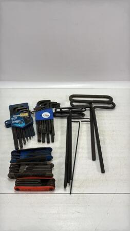 ASSORTED LOT ALLEN WRENCHES