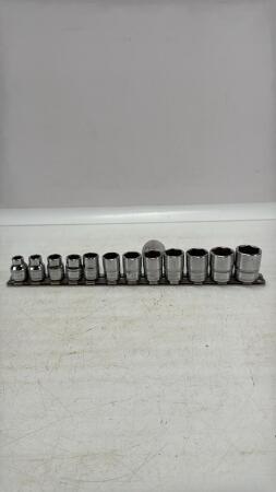 SNAP-ON METRIC SET OF SHALLOW 3/8IN DRIVE SOCKET