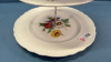 Old English Iron Stone 3 Tier Dainty Plate - 2
