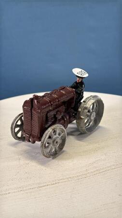 CAST IRON FORDSON WITH MAN