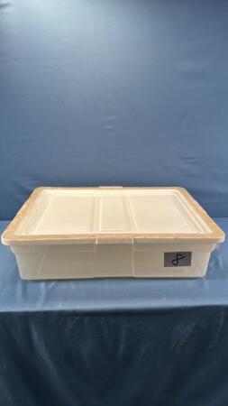 RUBBERMAID 26.4L TOTE WITH LID