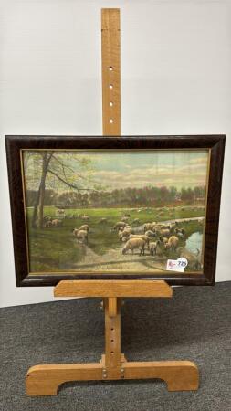 SHEEP PRINT "ABUNDANCE"