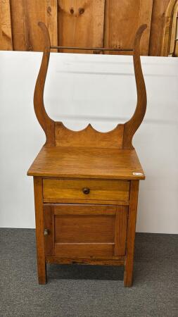 WASH STAND WITH HARP