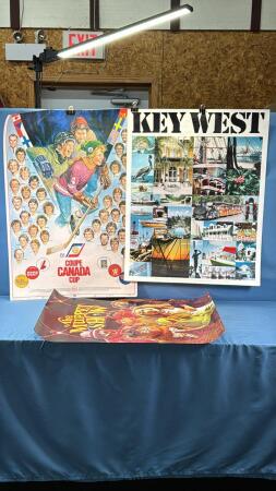 (3) ASSORTED POSTERS