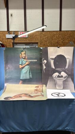 (4) ASSORTED POSTERS