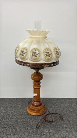 WOODEN MAPLE BASED TABLE LAMP