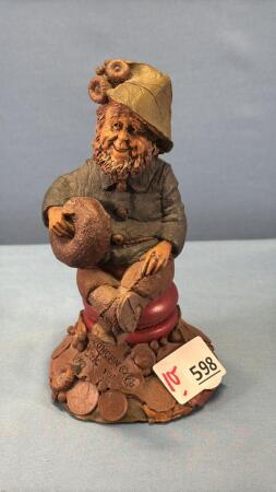 DUNCAN T. CLARK RESIN FIGURE