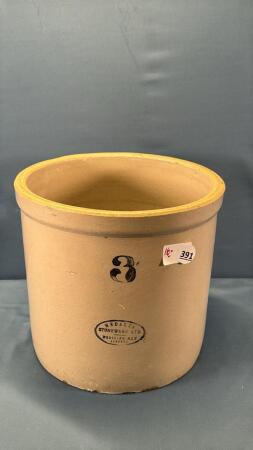 MEDALTA STONEWARE LIMITED 3 GALLON CROCK