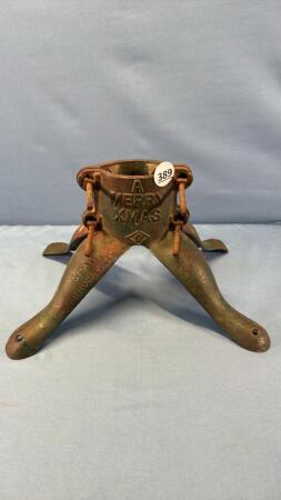 CAST IRON CHRISTMAS TREE STAND