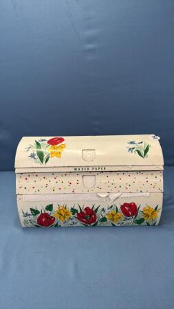 TIN 2 ROW PAPER TOWEL DISPENSER