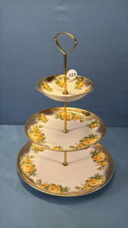3 TIER FALCON WARE SERVING PIECE