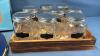 SERVING TRAY WITH 8 CUSTOMIZABLE CEASAR GLASSES - 2