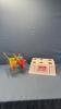 (2) ACRYLIC ICE CREAM CONE STANDS