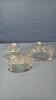 (3) OVAL JELLO MOULDS