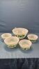 (5) MATCHING MIXING BOWLS