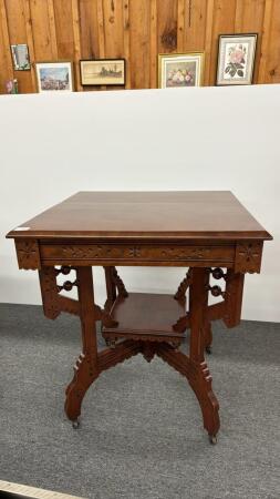 EASTLAKE STYLE PARLOUR TABLE
