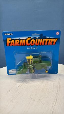 JOHN DEERE 95 COMBINE WITH 4 ROW CORN HEAD