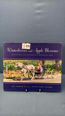HARDCOVER WINTER BERRIES & APPLE BLOSSOM BOOK