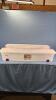 STERILITE 57L UNDER BED PLASTIC TOTE W/WHEELS