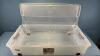 STERILITE 57L UNDER BED PLASTIC TOTE W/WHEELS - 4