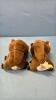 PAIR OF RACOON STUFFIES - 3