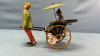 Wind-Up Tin Rickshaw Toy by Lehmann - 2