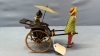 Wind-Up Tin Rickshaw Toy by Lehmann - 4