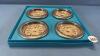 BIRKS SET OF 4 COASTERS/ASH TRAYS - 2