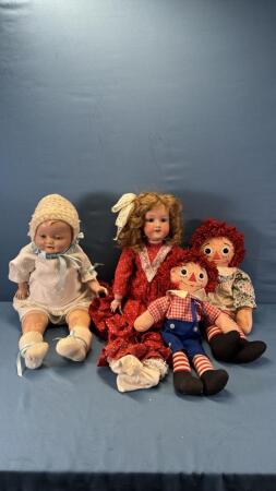 ASSORTED LOT OF DOLLS