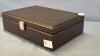 WINE BOTTLE SET IN WOODEN BOX - 6