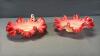 PAIR OF CASED FLUTED BOWLS - 2