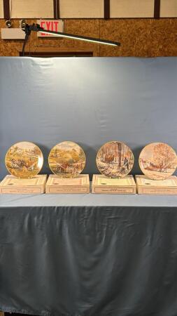 (4) PETER SNYDER PLATES