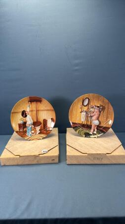 2-THE YESTERDAY SERIES BY GLENICE COLLECTOR PLATES