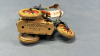 Wind-Up Tin Monkey on Tricycle -4in High -Works - 6