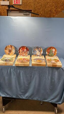 1 THROUGH 8 GONE WITH THE WIND COLLECTOR PLATES