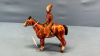 5in Wind-Up Tin Horse with Tanto by Mikuni - 4