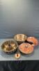 (5) CAKE MOLDS