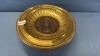 SHALLOW DISH MOUNTED ON BRASS BASE - 3