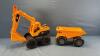 PLASTIC EXCAVATOR & PLASTIC DUMP TRUCK - 2