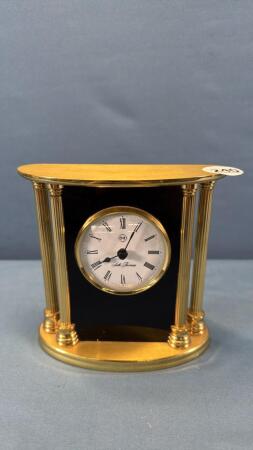 SETH THOMAS BRASS TABLE CLOCK